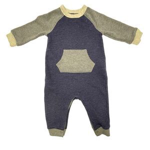 Baby Gap Sweatshirt Jumper Navy & Gray Baby/Infant Boy Size 6-12 Months